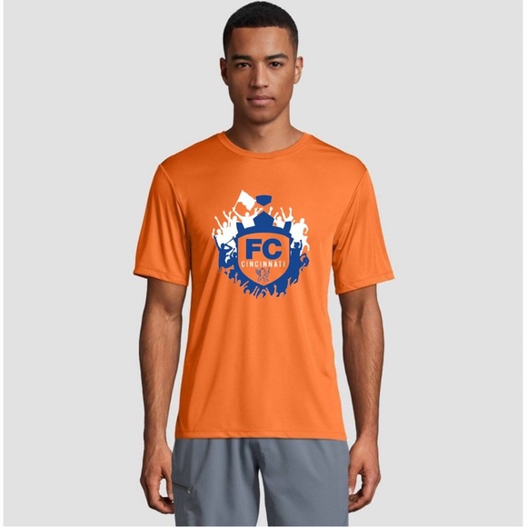 FC Cincinnati Soccer Crew Cotton T-Shirt - Picture 3 of 12